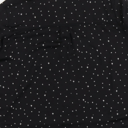 Womens UK Size 8 H&M Black Basic Blouse