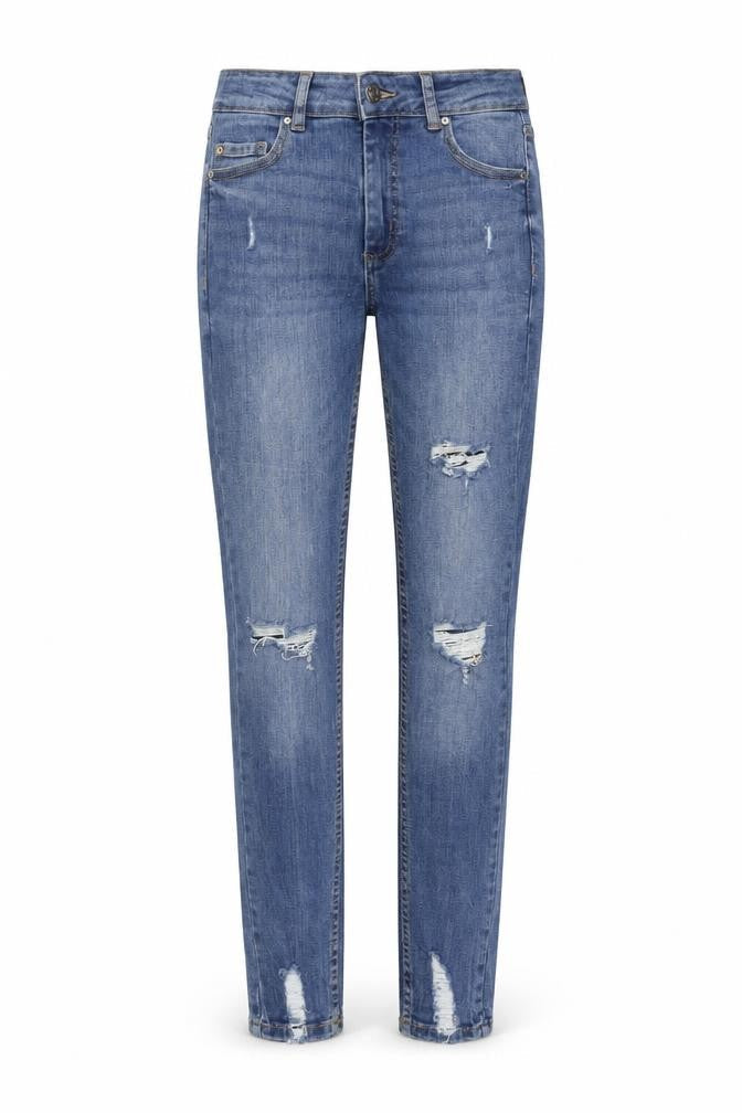 Womens UK Size 6 Denim & Co. Regular Fit Skinny Beige Jeans