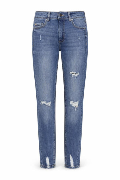 Womens UK Size 6 Denim & Co. Regular Fit Skinny Beige Jeans