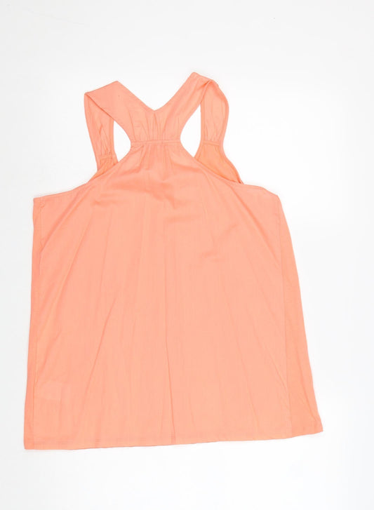 Womens UK Size 14 ESMARA Pink Basic Tank