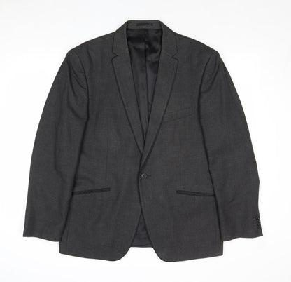 Mens UK Size 44 Taylor & Wright Regular Grey Suit Jacket