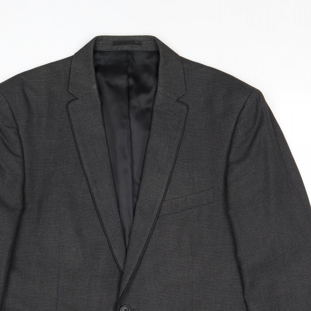 Mens UK Size 44 Taylor & Wright Regular Grey Suit Jacket