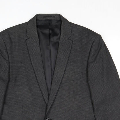 Mens UK Size 44 Taylor & Wright Regular Grey Suit Jacket