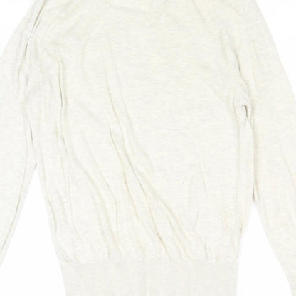 Womens UK Size XS Matalan Beige Pullover Jumper