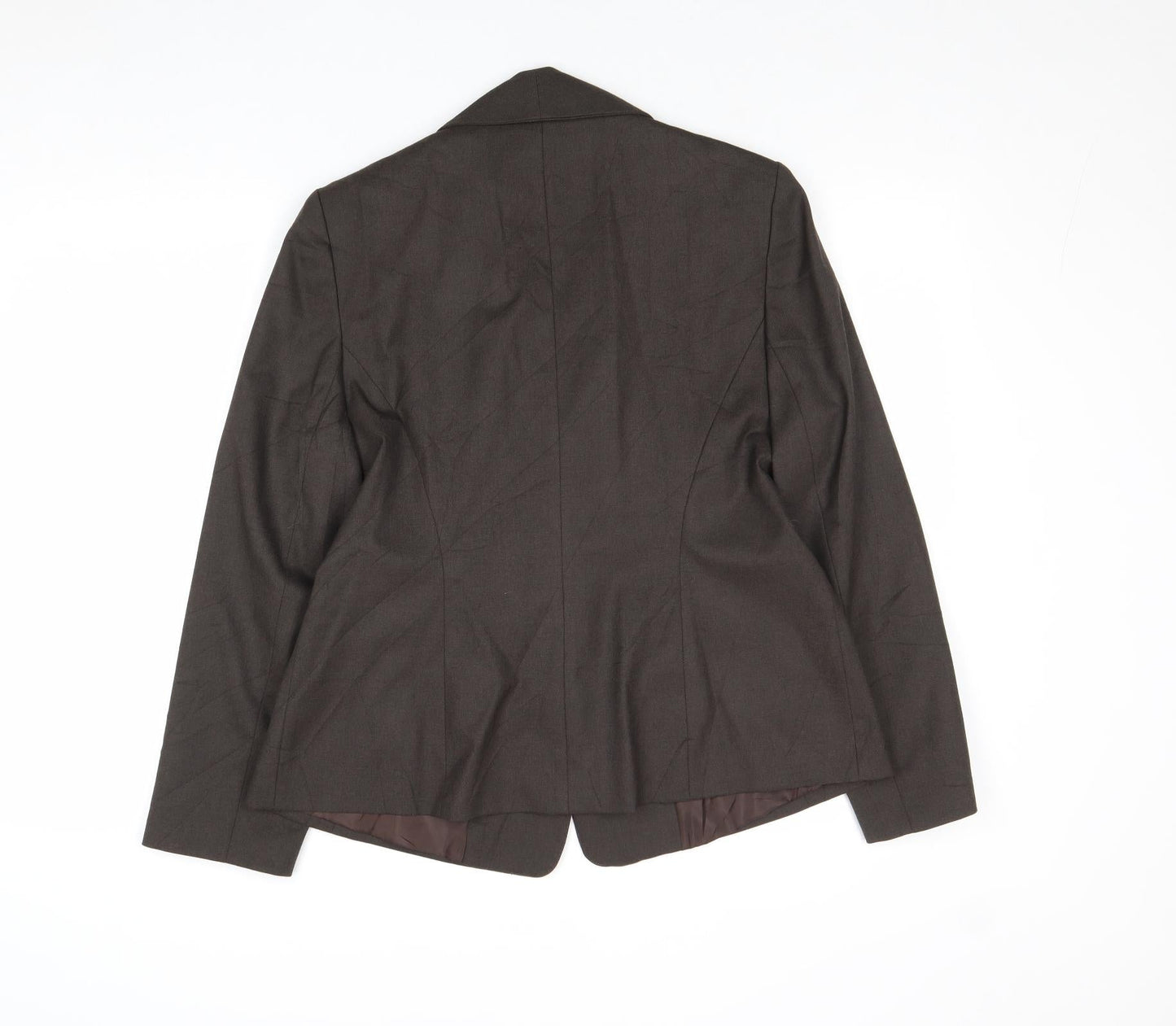 Womens UK Size 14 Alex & CO Regular Brown Suit Jacket
