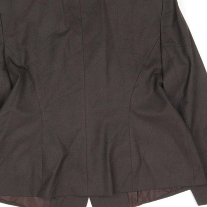 Womens UK Size 14 Alex & CO Regular Brown Suit Jacket