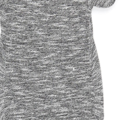 New Look Maternity Womens Grey Polyester A-Line Size 8 Round Neck Pullover