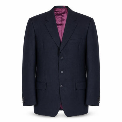 Barney Goodman Mens Blue Wool Jacket Suit Jacket Size 40 Regular