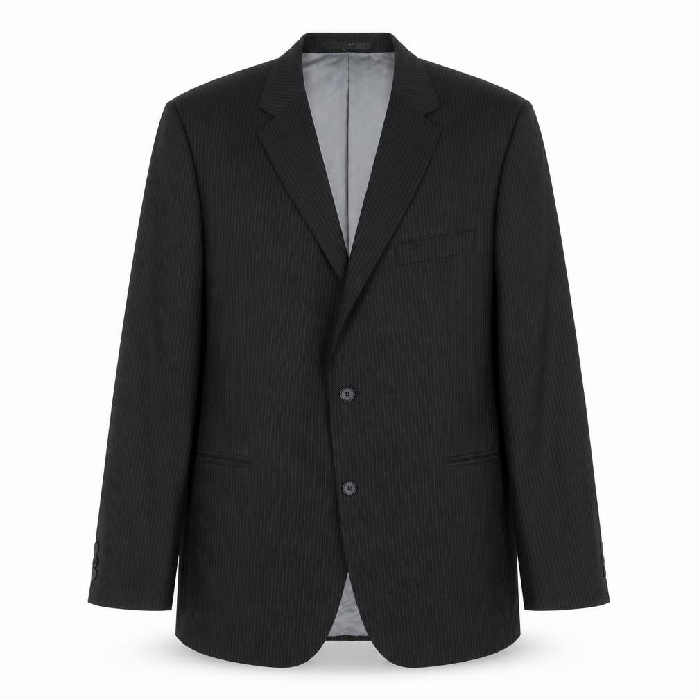 Mens UK Size 44 Karl Jackson Regular Black Suit Jacket