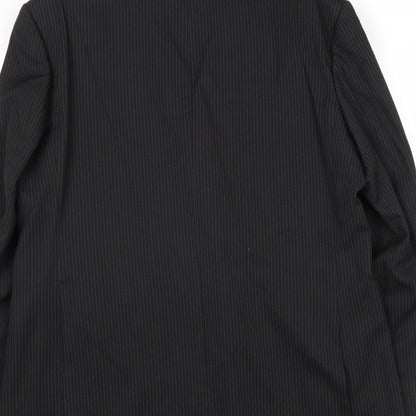Mens UK Size 44 Karl Jackson Regular Black Suit Jacket