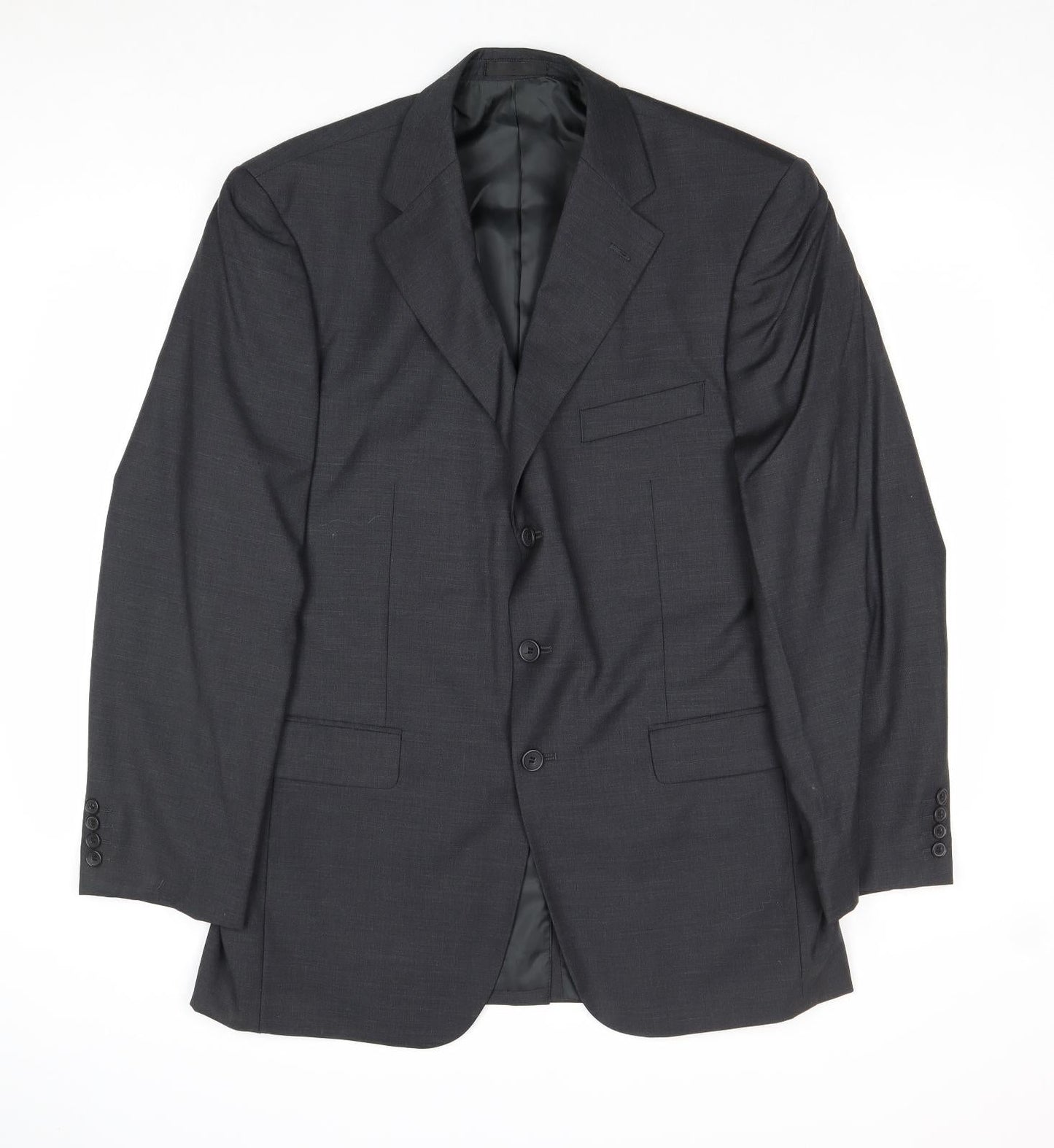 Mens UK Size 42 Butler & Webb Regular Grey Suit Jacket