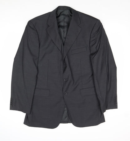 Mens UK Size 42 Butler & Webb Regular Grey Suit Jacket