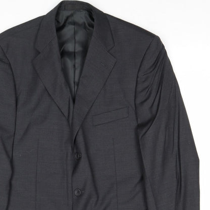 Mens UK Size 42 Butler & Webb Regular Grey Suit Jacket