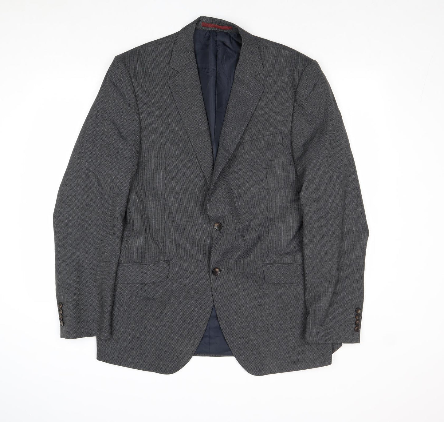 Mens UK Size 42 Marks and Spencer Regular Grey Suit Jacket