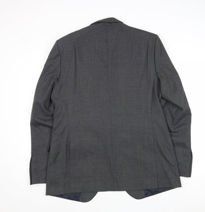 Mens UK Size 42 Marks and Spencer Regular Grey Suit Jacket
