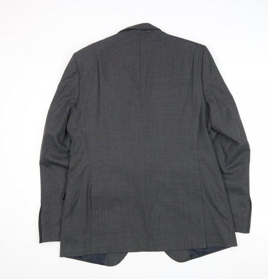 Mens UK Size 42 Marks and Spencer Regular Grey Suit Jacket