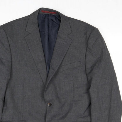 Mens UK Size 42 Marks and Spencer Regular Grey Suit Jacket