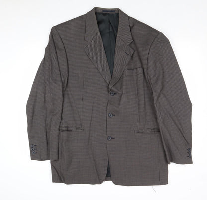 Mens UK Size 42 Principles Regular Brown Suit Jacket