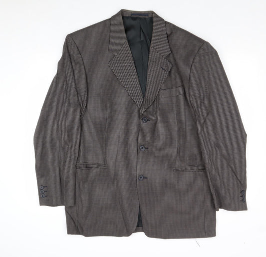 Mens UK Size 42 Principles Regular Brown Suit Jacket