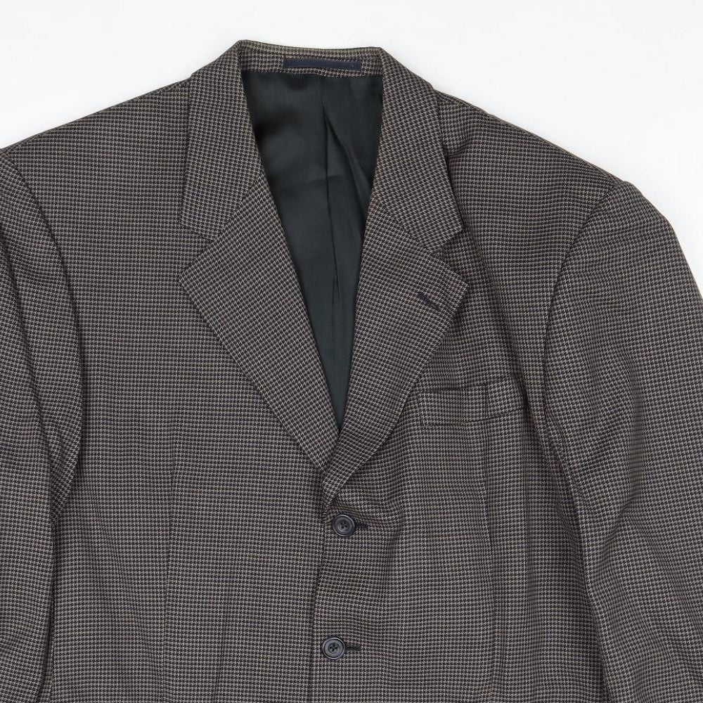 Mens UK Size 42 Principles Regular Brown Suit Jacket