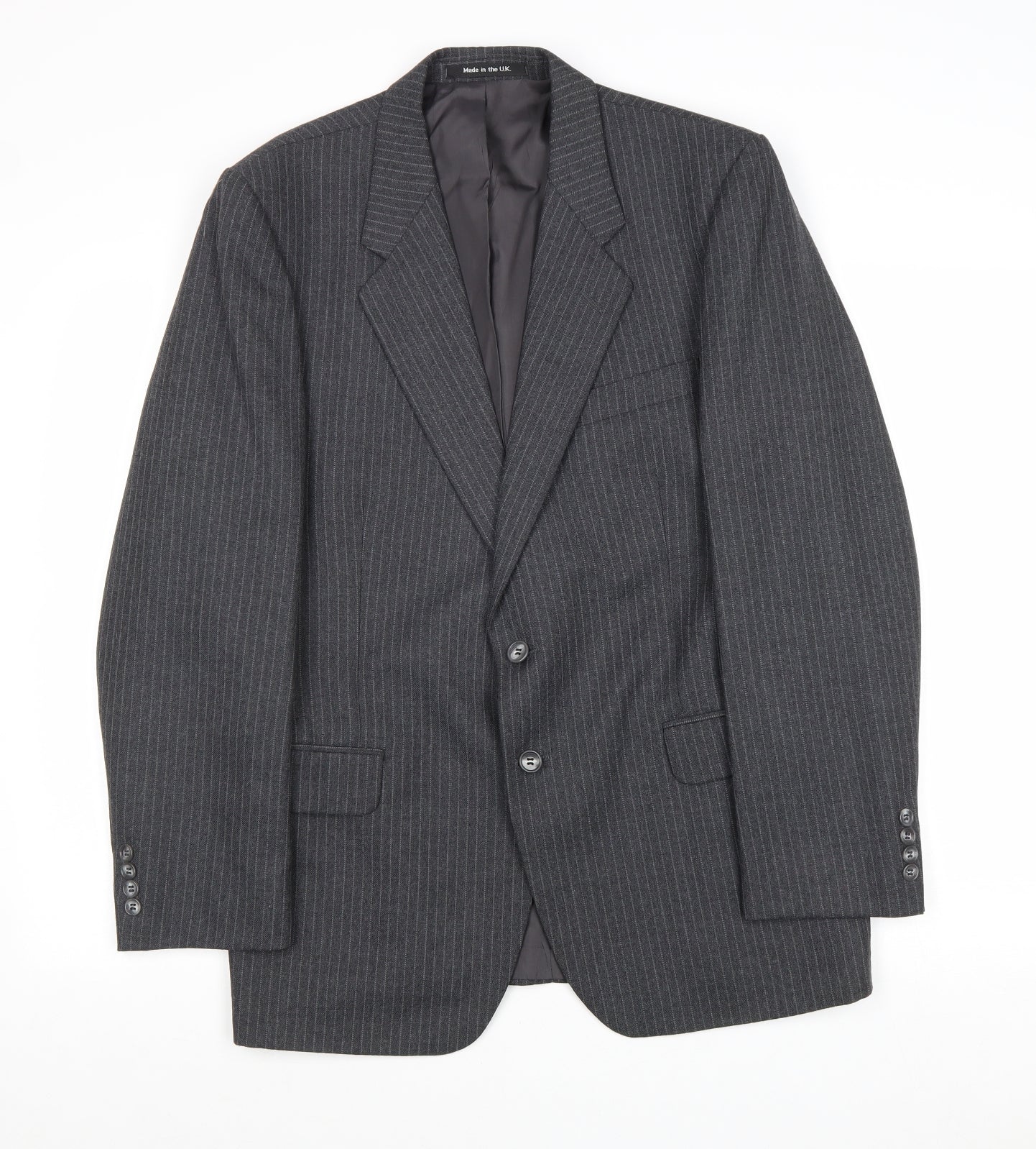 Mens UK Size 40 Marks and Regular Grey Suit Jacket
