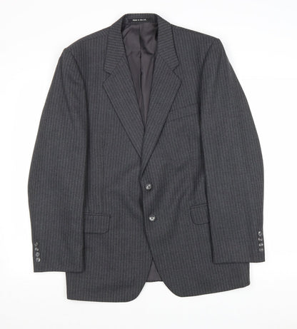 Mens UK Size 40 Marks and Regular Grey Suit Jacket