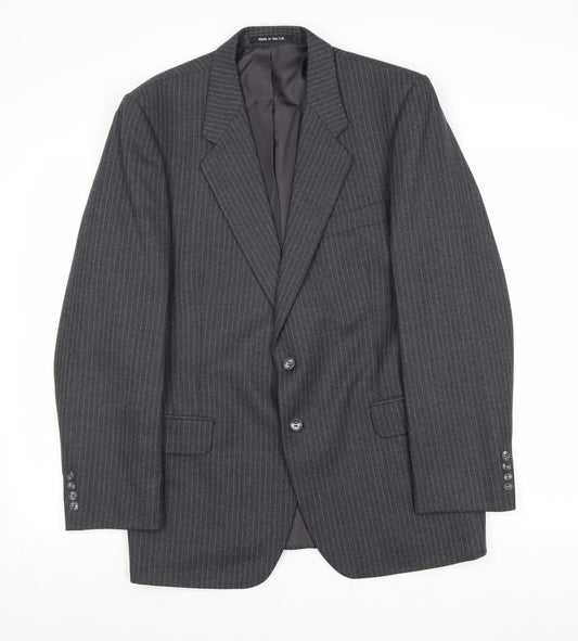Mens UK Size 40 Marks and Regular Grey Suit Jacket