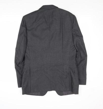 Mens UK Size 40 Marks and Regular Grey Suit Jacket