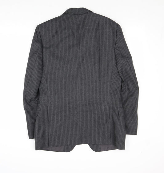 Mens UK Size 40 Marks and Regular Grey Suit Jacket
