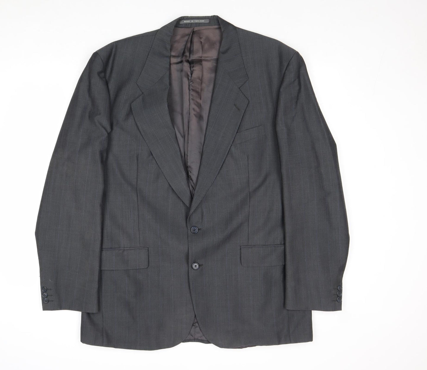 Mens UK Size 44 THE LABEL Regular Grey Suit Jacket