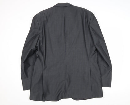 Mens UK Size 44 THE LABEL Regular Grey Suit Jacket