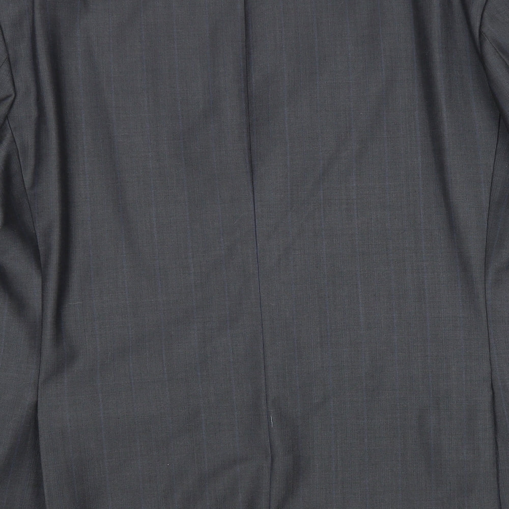 Mens UK Size 44 THE LABEL Regular Grey Suit Jacket