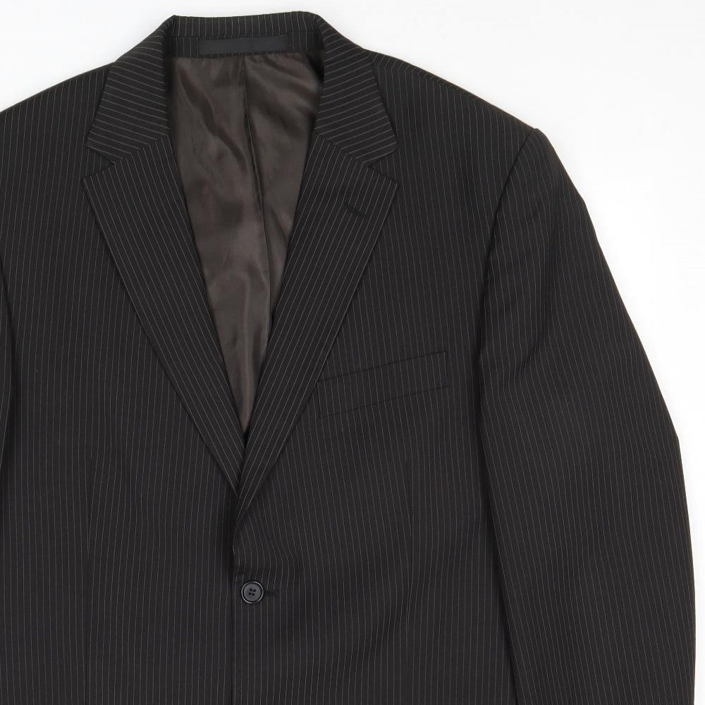 Mens UK Size 42 marks and Regular Brown Suit Jacket