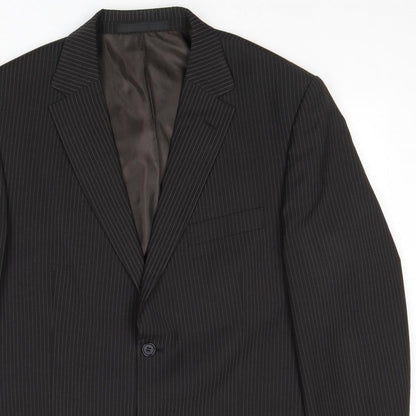 Mens UK Size 42 marks and Regular Brown Suit Jacket