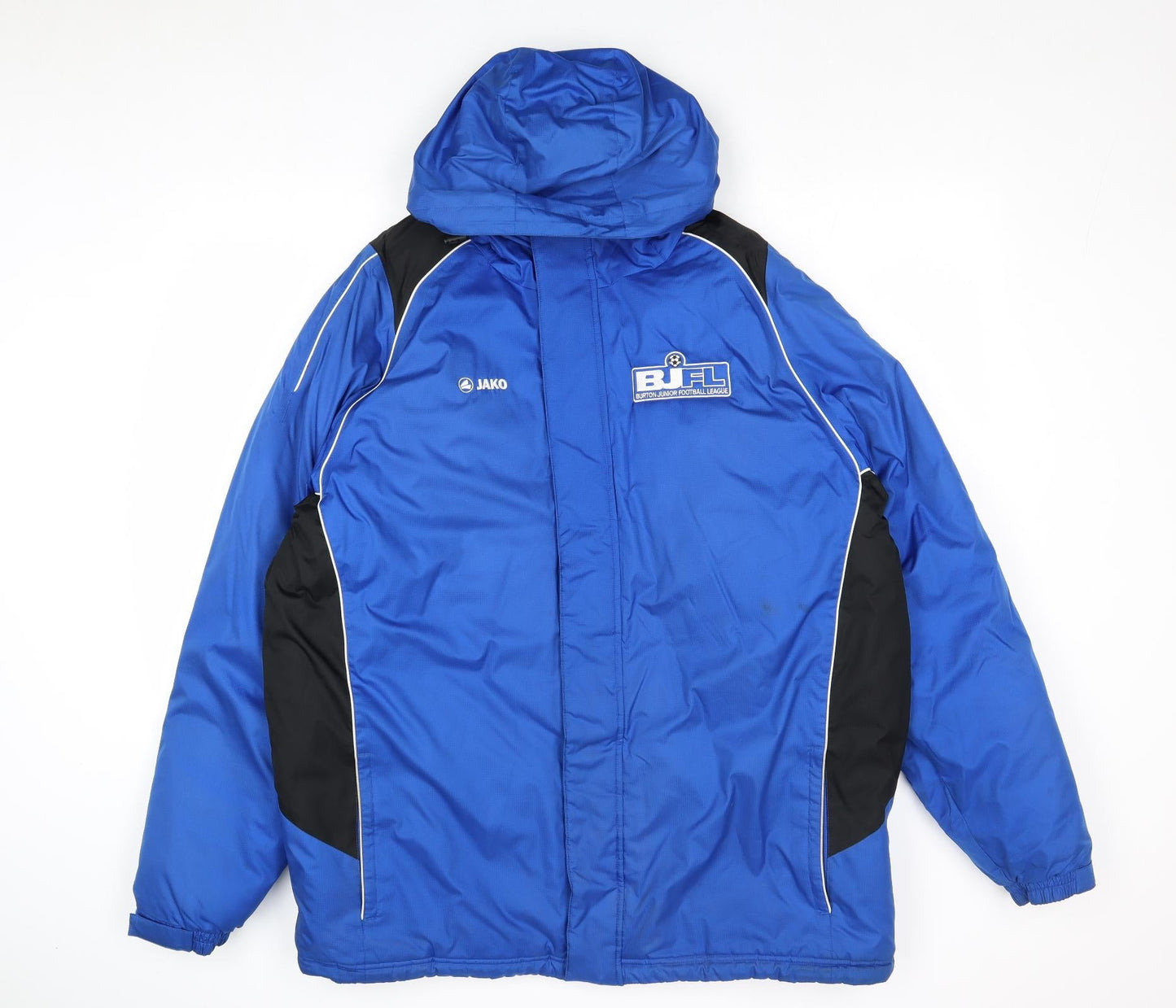 Mens UK Size XS JAKO Blue Windbreaker Coat