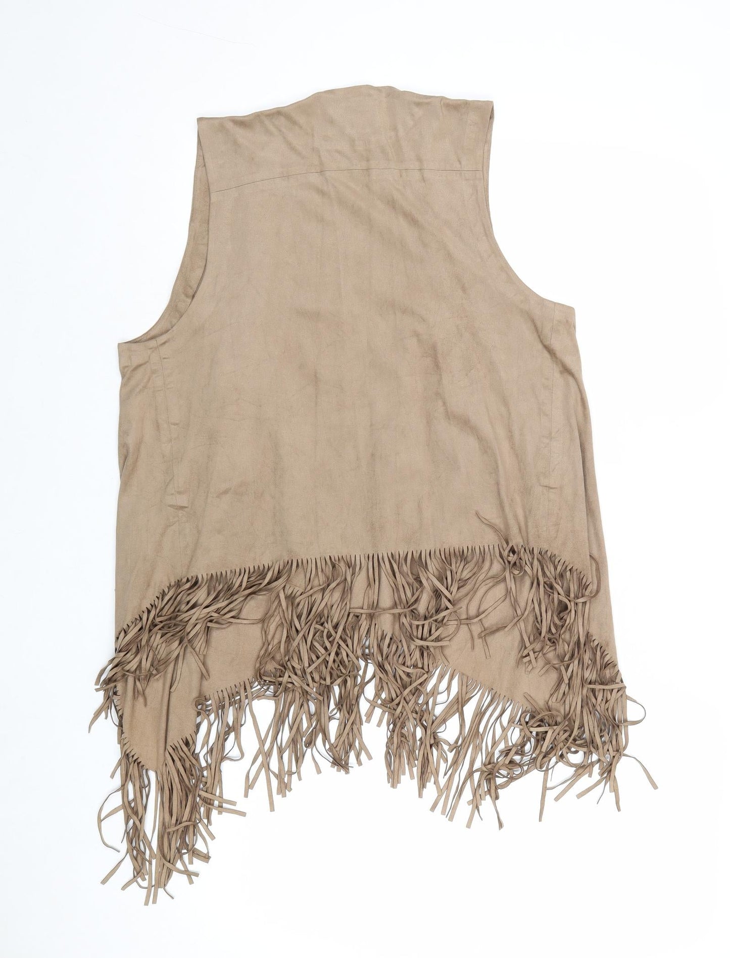 Peacocks Womens Brown Gilet Jacket Size S