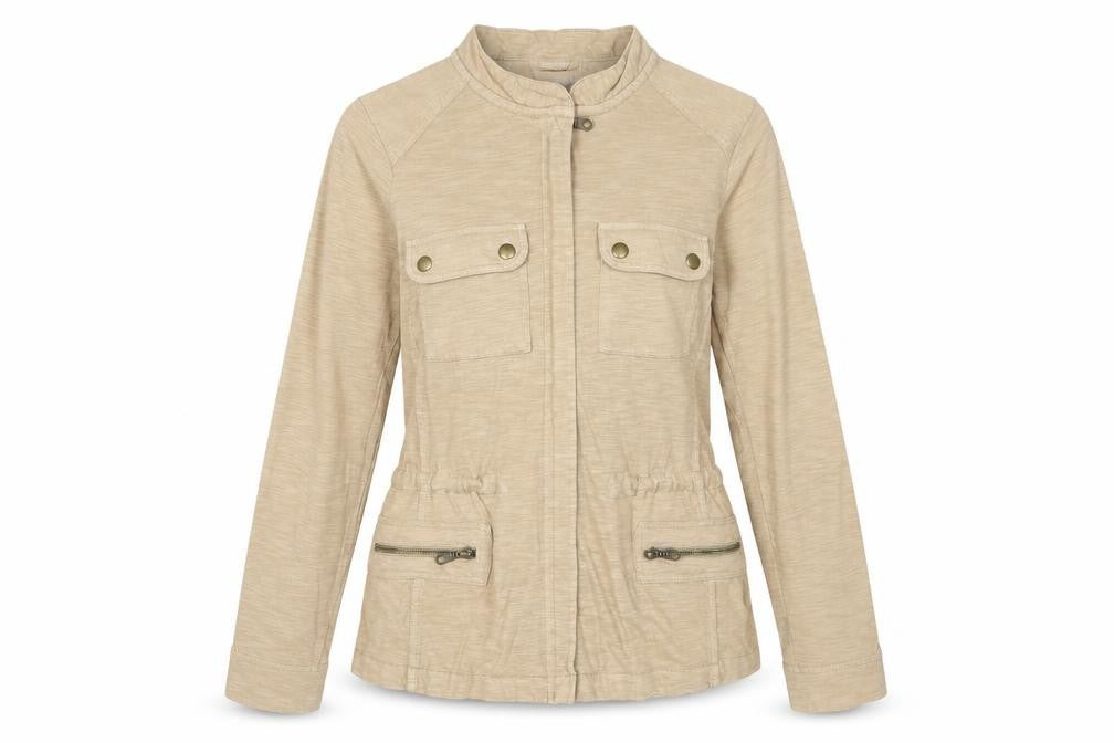 Next Womens Brown Jacket Size 10 Zip