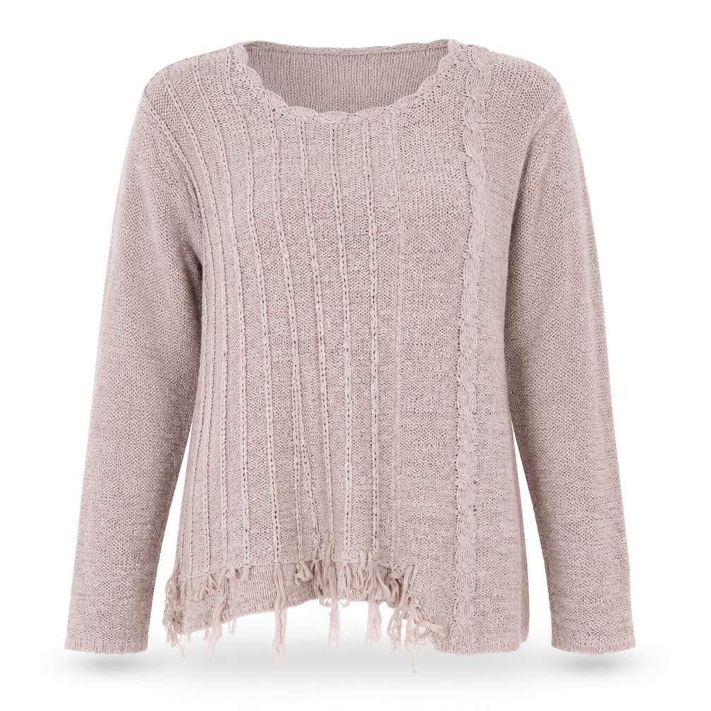 Womens UK Size M Sara Pink Pullover Jumper