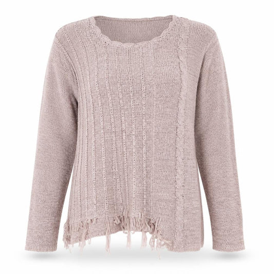 Womens UK Size M Sara Pink Pullover Jumper