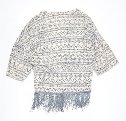 Womens UK Size 10 Atmosphere Beige Cardigan Jumper