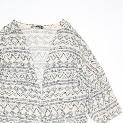 Womens UK Size 10 Atmosphere Beige Cardigan Jumper
