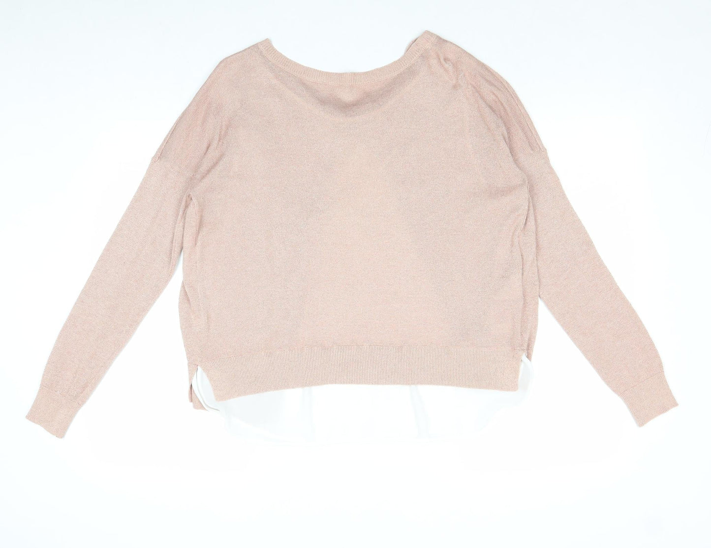 Womens UK Size L Only Pink Pullover Jumper