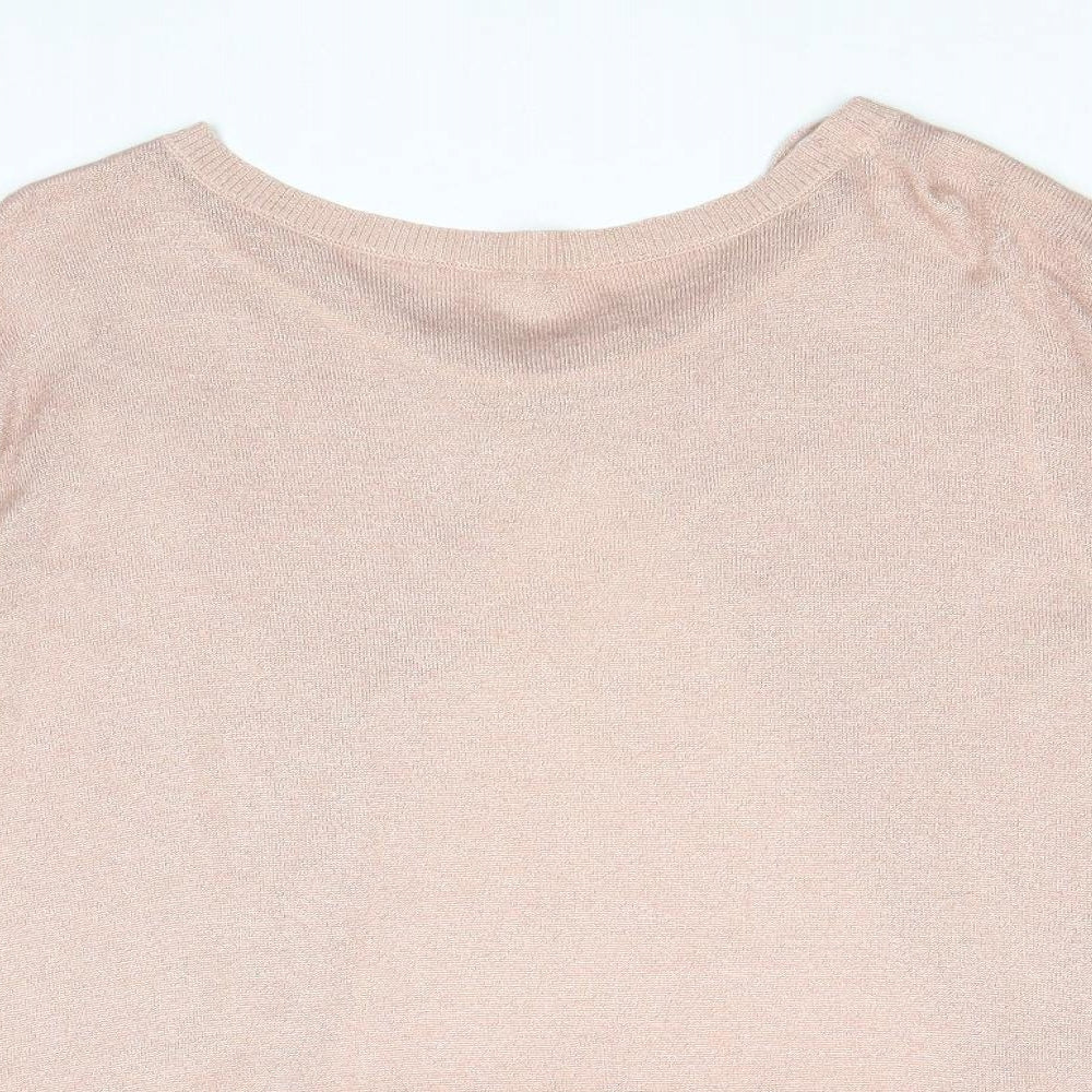 Womens UK Size L Only Pink Pullover Jumper
