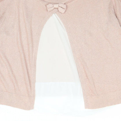 Womens UK Size L Only Pink Pullover Jumper