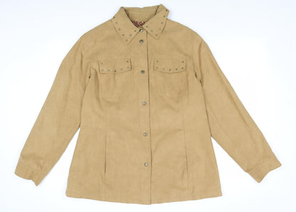 Womens UK Size M Roman Brown Jacket