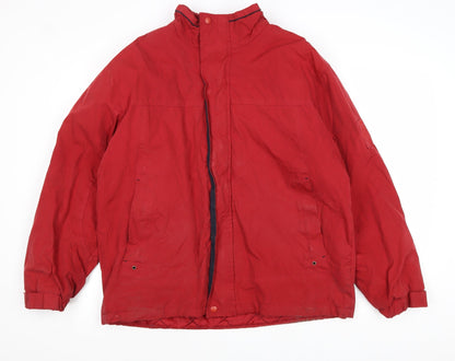 Mens UK Size M Dunnes Stores Red Jacket