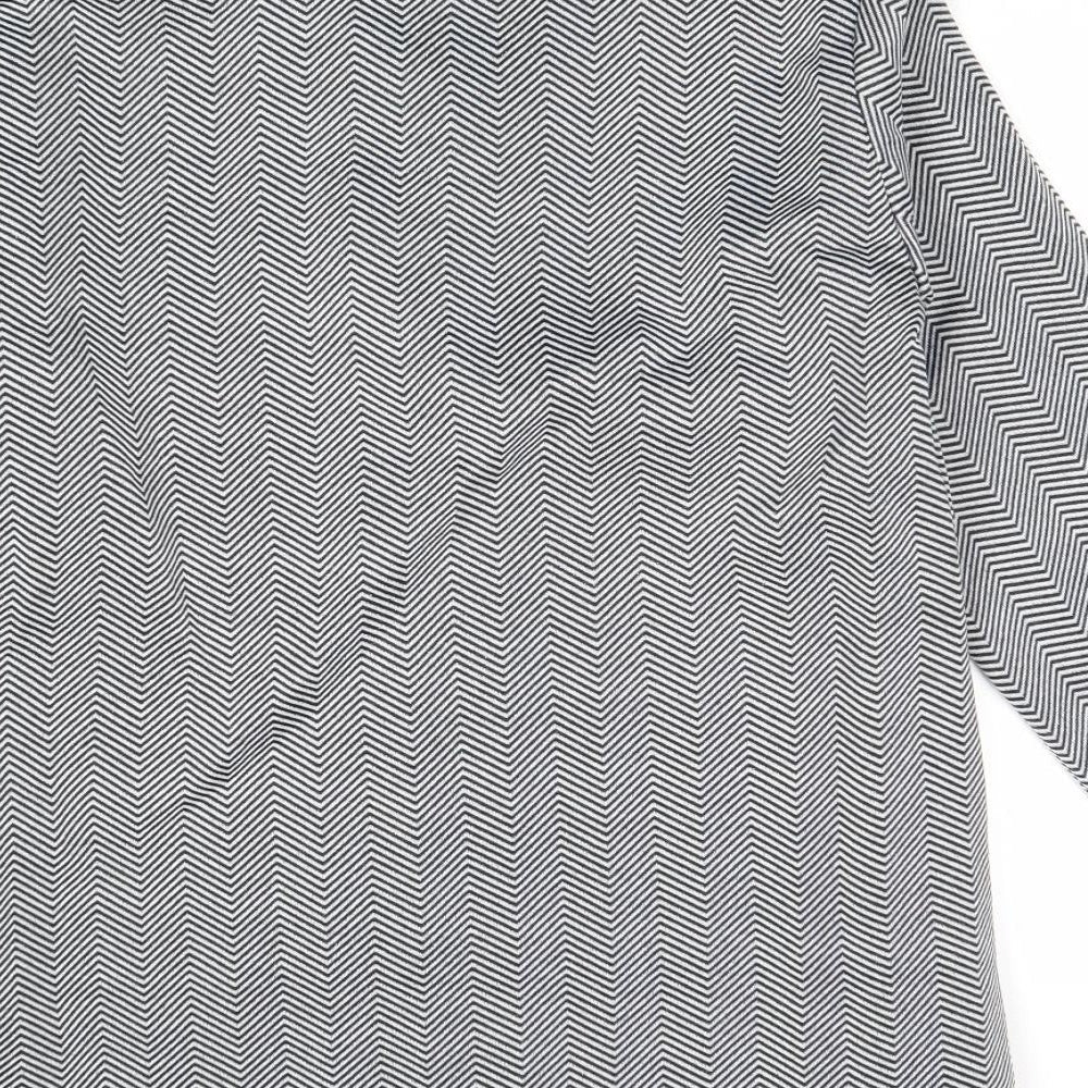 Womens UK Size 10 Anne De Lancay Black Overcoat