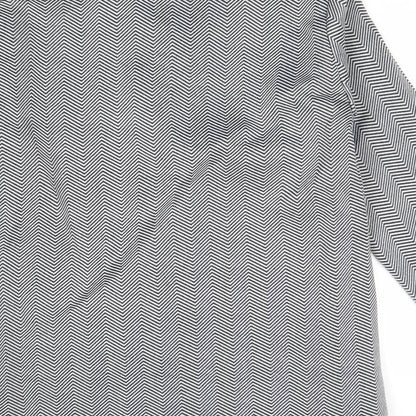Womens UK Size 10 Anne De Lancay Black Overcoat