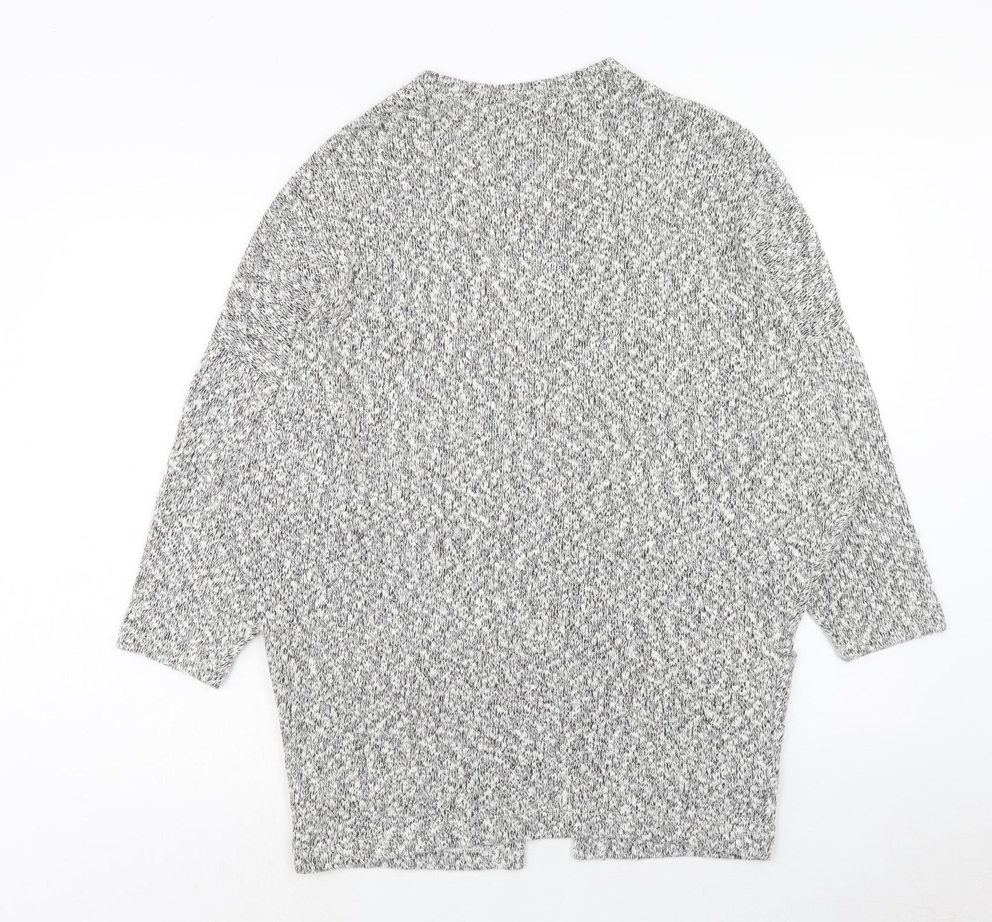 Womens UK Size S Atmosphere Grey Cardigan Jumper