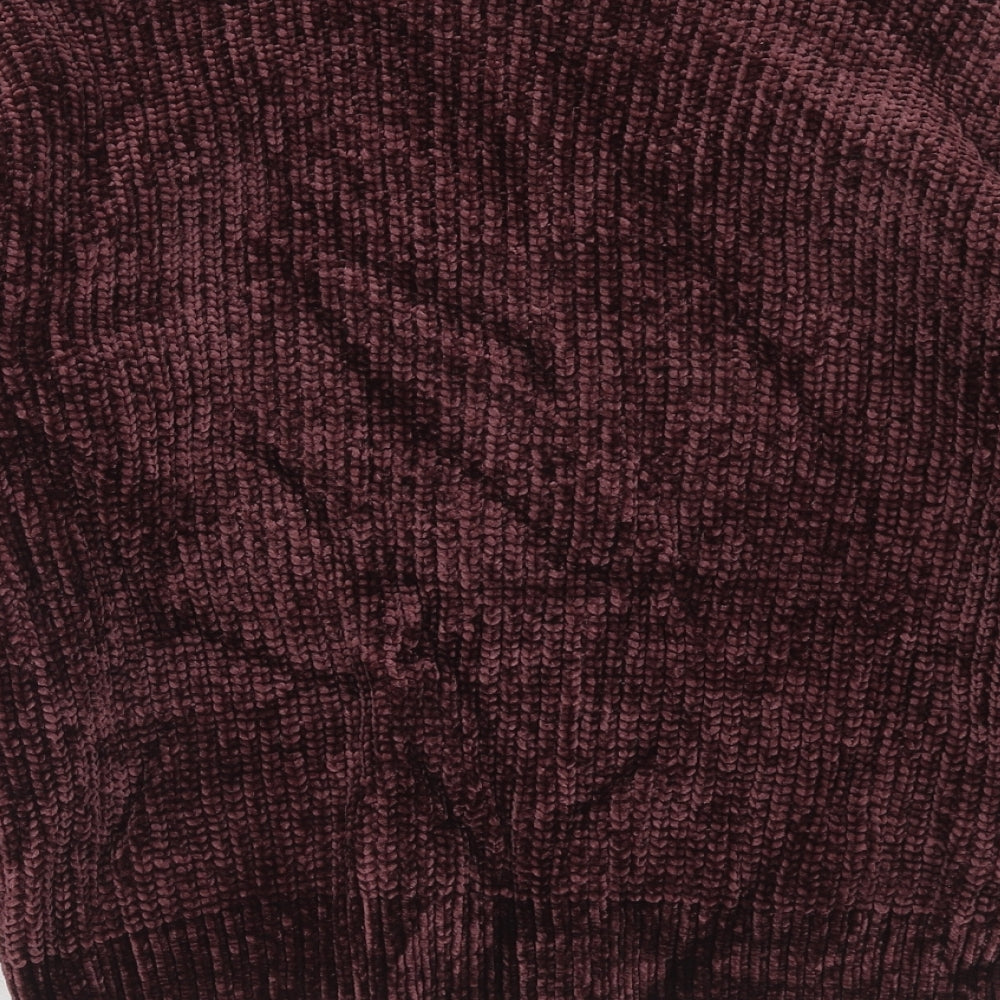 Womens UK Size 10 Dorothy Perkins Purple Pullover Jumper